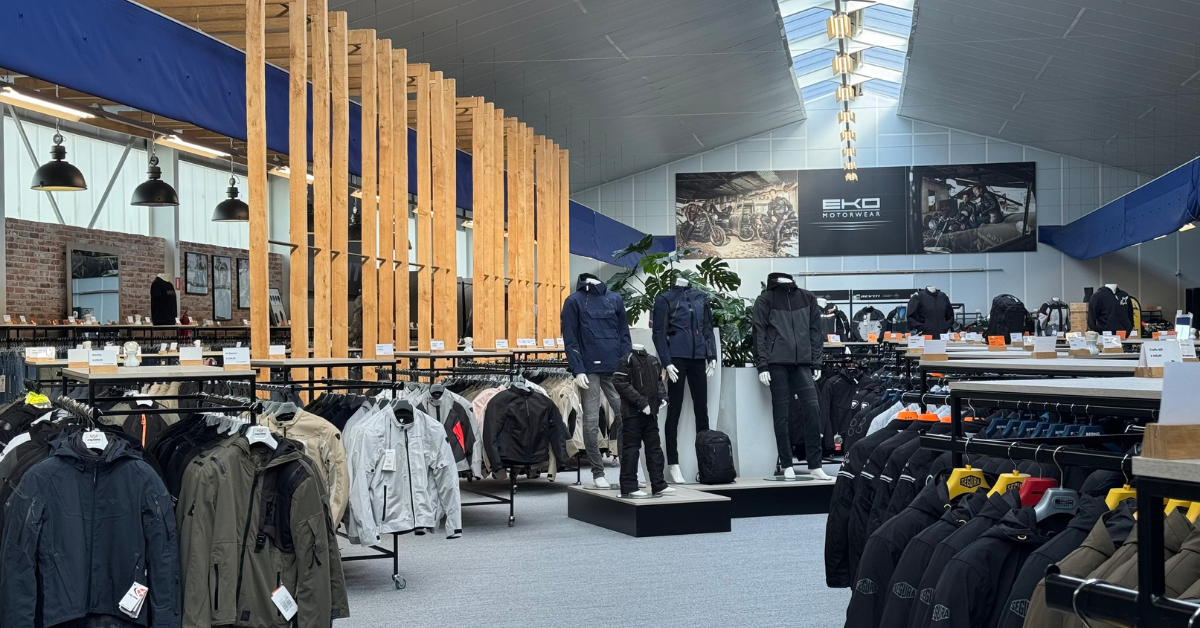 skinny jeansbroek voor op de motor vrouwen