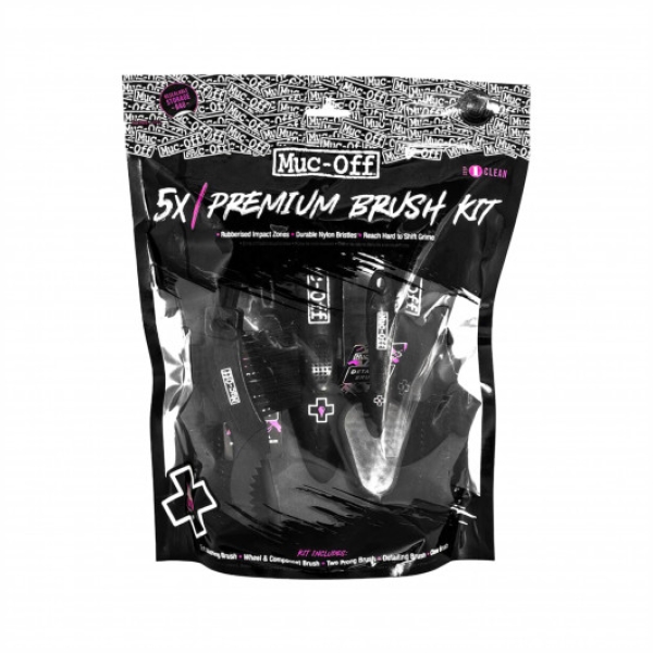 Maintenance products Muc-off 5x Premium Brush Kit