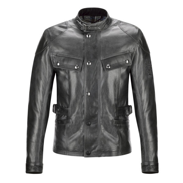 Leather motorcycle jacket  by Belstaff