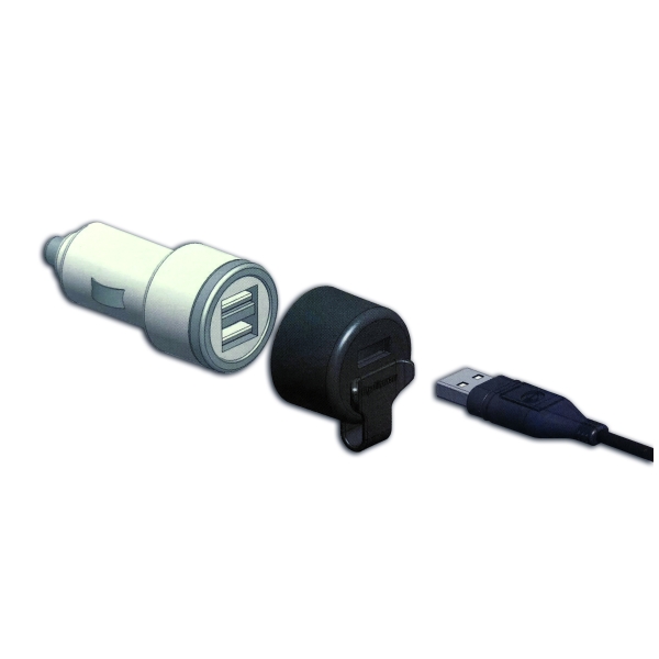 Motoraccessoires Baas Bike Parts Dubbele USB Oplader 3,3A USB8