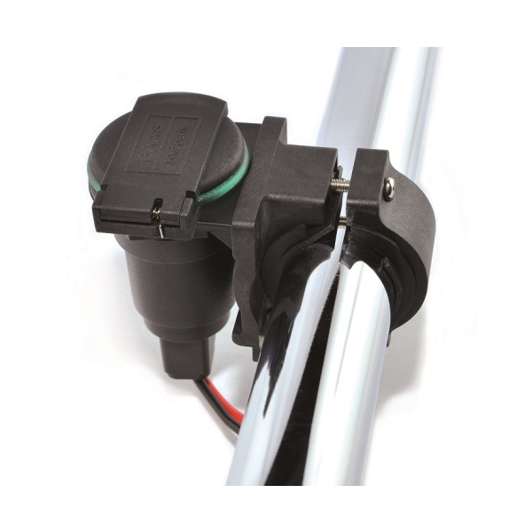 Motoraccessoires Baas Bike Parts Houder Bordstekkerdoos Stuur