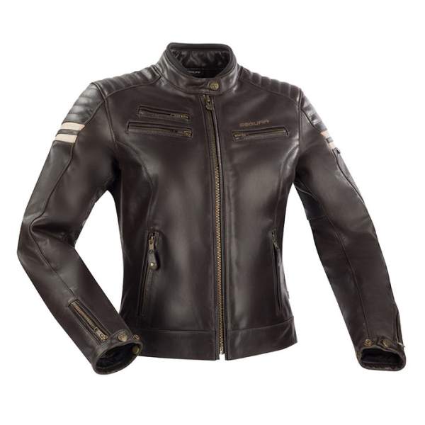 Leather motorcycle jacket  by Segura