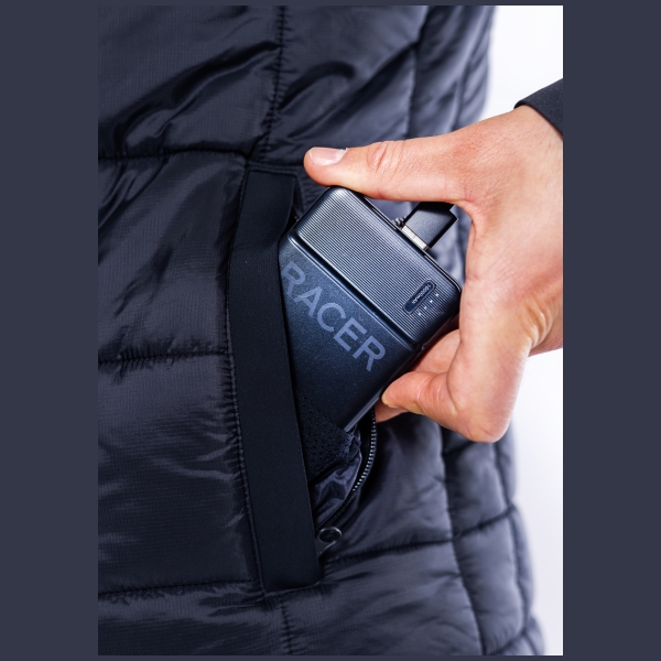 Onderkleding Racer District verwarmd + Batterij