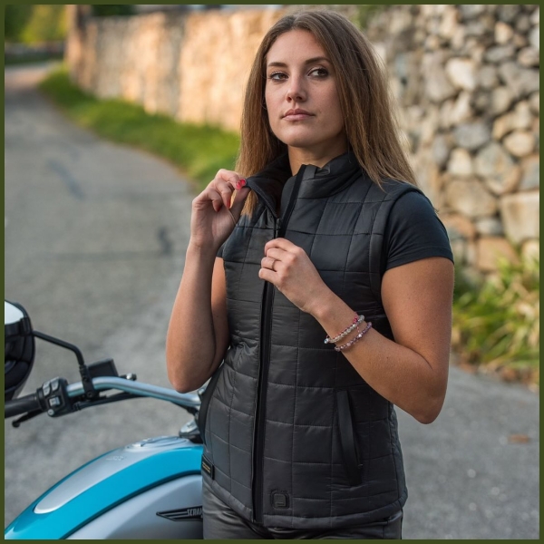 Onderkleding Racer District Lady verwarmd + Bat.