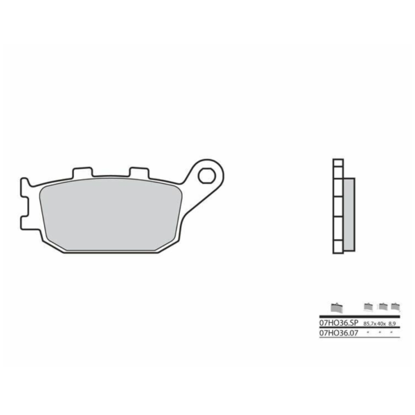 Break pads  by Brembo