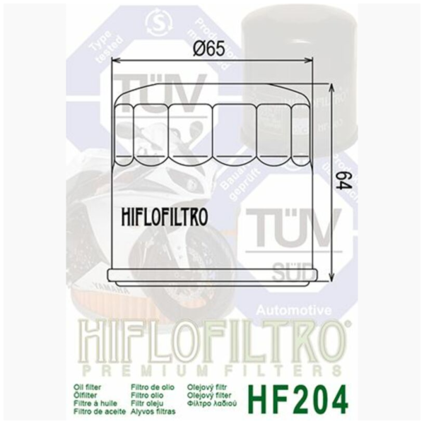  Hiflo Oliefilter HF204RC
