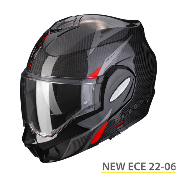 Motorcycle helmets Scorpion EXO Tech EVO Carbon Top