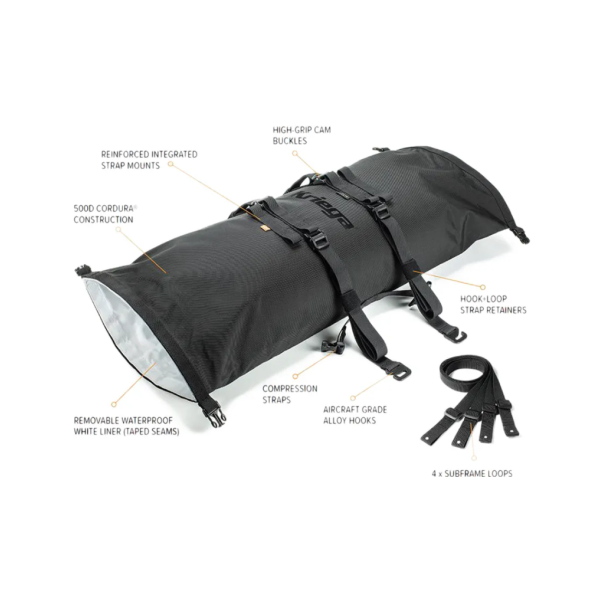 Motorcycle Luggage Kriega Zadeltas Rollpack 20