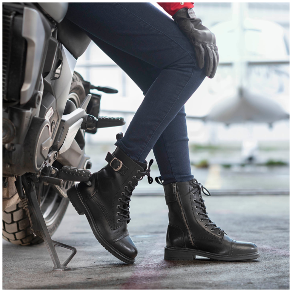 Bottes de moto John Doe Jackie High Heel