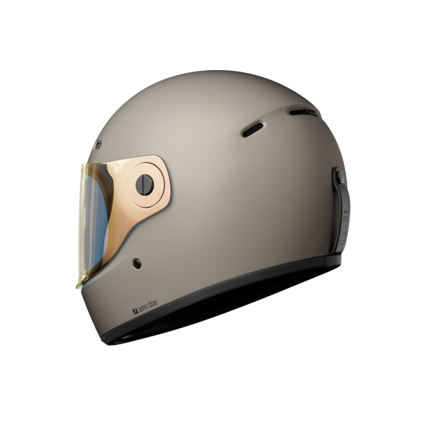 Motorhelmen John Doe JD ONE Frozen Titanium