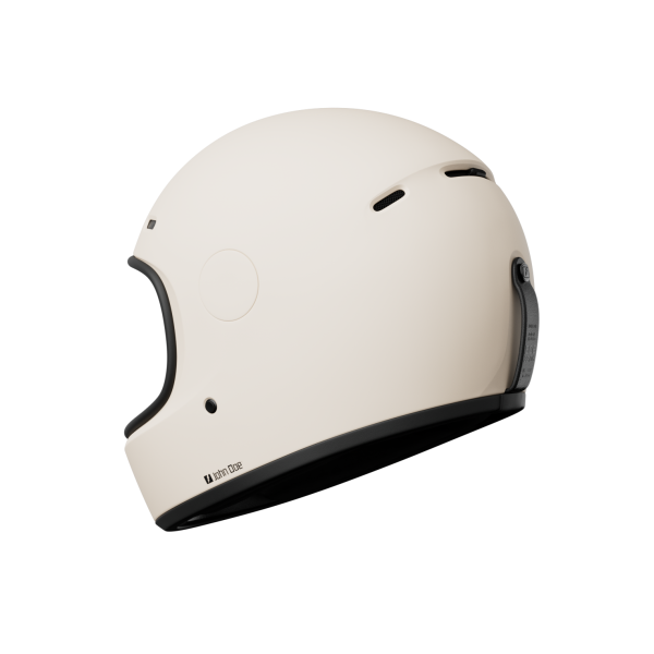 Motorhelmen John Doe JD ONE Frozen Off White
