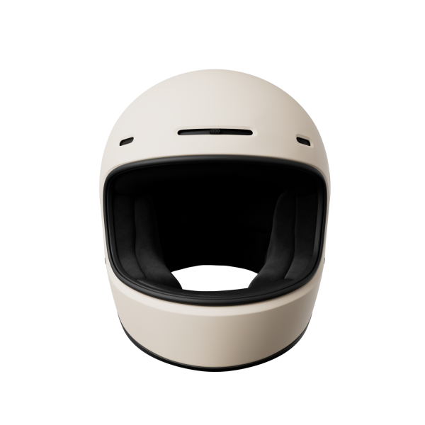 Motorhelmen John Doe JD ONE Frozen Off White