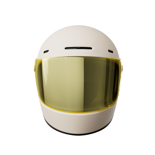 Motorhelmen John Doe JD ONE Frozen Off White