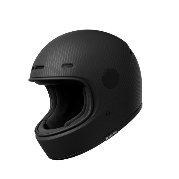 Motorhelmen John Doe JD ONE Frozen Carbon