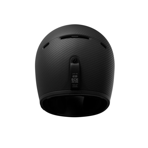 Motorhelmen John Doe JD ONE Frozen Carbon