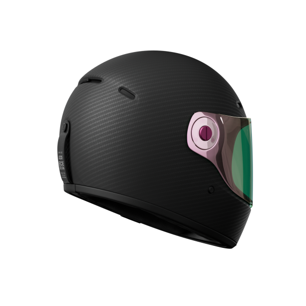 Motorhelmen John Doe JD ONE Frozen Carbon
