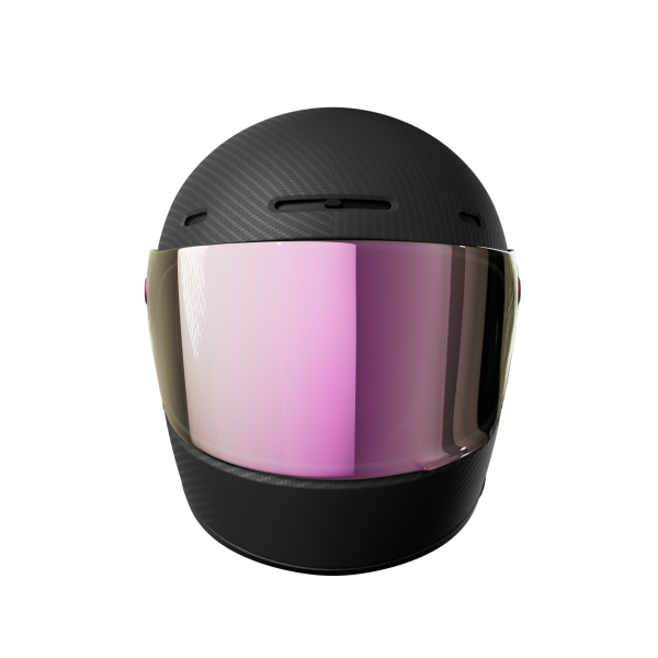 Motorhelmen John Doe JD ONE Frozen Carbon