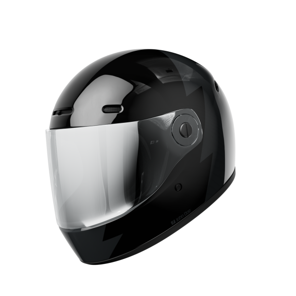 Motorhelmen John Doe JD ONE Signature Black