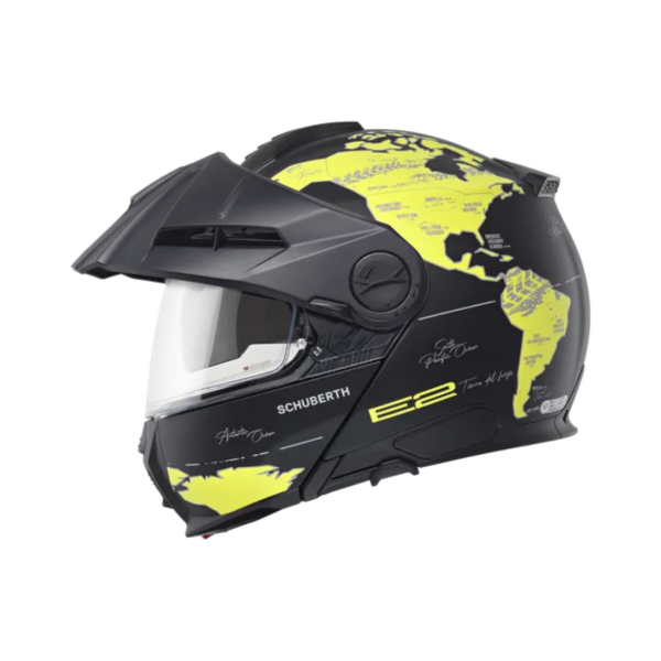 Motorhelmen Schuberth E2 Atlas Yellow