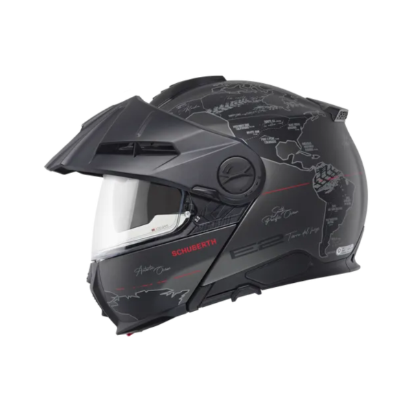 Motorhelmen Schuberth E2 Atlas Anthracite