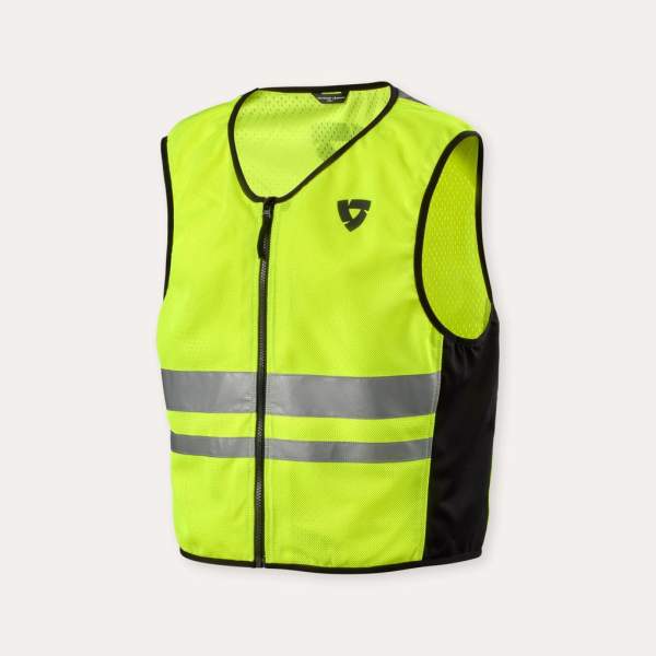 Gilet fluo / leder  by Rev'it!