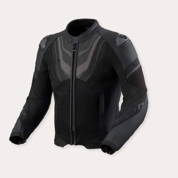 Leather motorcycle jacket  by Rev'it!