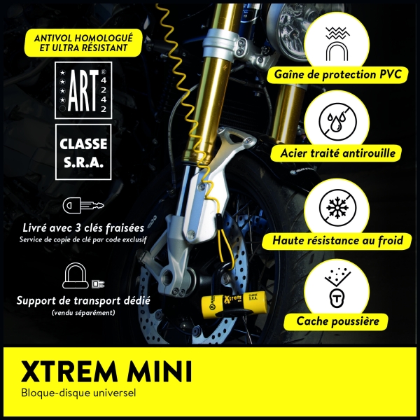 Serrures Auvray XTREM Mini SRA