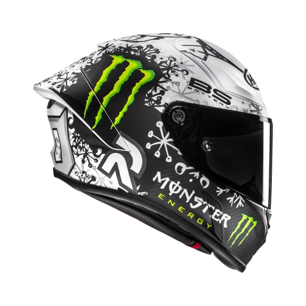 Motorhelmen HJC RPHA 1 V2 Carbon Snow Diablo
