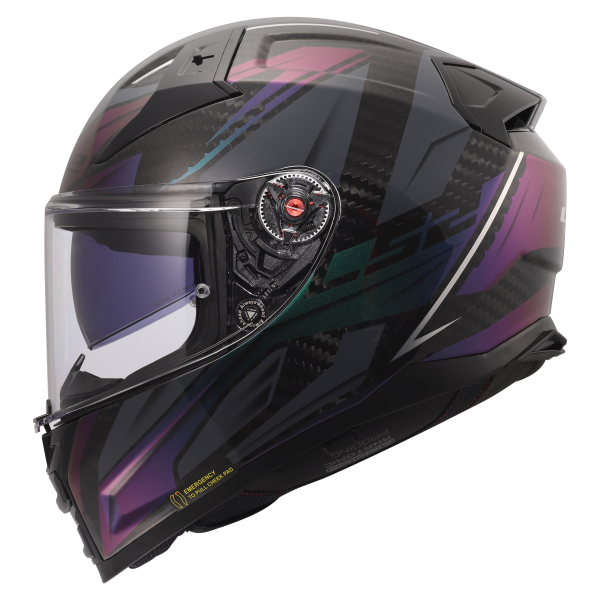 Motorcycle helmets LS2 Vector 2 Carbon Savage