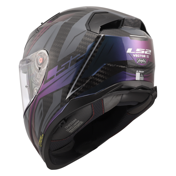 Motorcycle helmets LS2 Vector 2 Carbon Savage
