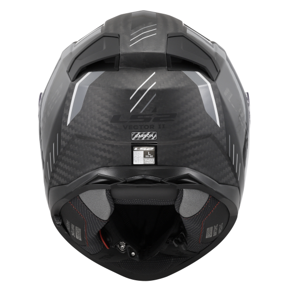 Motorcycle helmets LS2 Vector 2 Carbon Grid