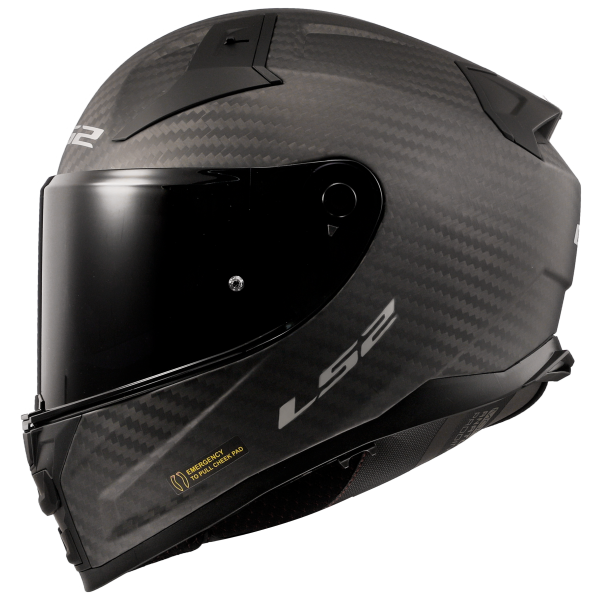 Motorcycle helmets LS2 Vector 2 Carbon Matt Carbon