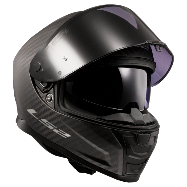 Casques de moto LS2 Vector 2 Carbon Matt Carbon
