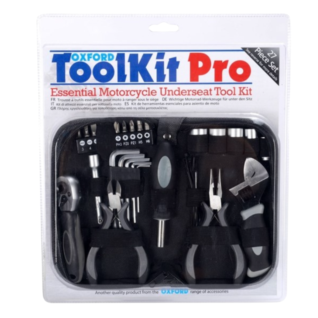 Handige gereedschapskit voor de motor