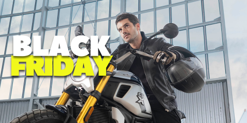 Black Friday shoppen met korting op motorkleding bij EKO Motorwear te Kontich