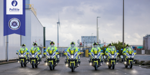 Welke motorkleding draagt de motorpolitie of verkeerspolitie in BelgiÃ«