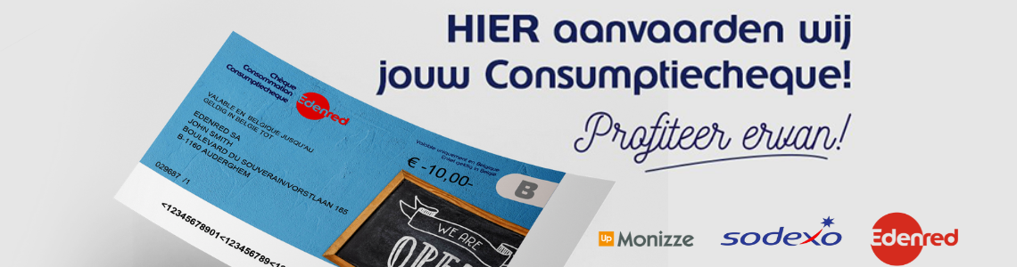 Betaal met consumptiecheques bij EKO Motorwear